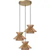 Image de Lucide, Suspension, TASMAN - Suspensions - 3xE27 - Bois clair 10420/03/72 (E27)