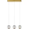 Image de Lucide, Suspension, CINTRA - Suspensions - LED - 1x12,6W 2700K - Transparent 13499/12/60 (283 lm)