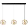Image de Lucide, Suspension, DANZA - Suspensions - 3xE27 - or mat / laiton 21428/03/02 (E27)
