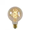 Image de Ampoule LED E27 - 5W - 260lm - 2200K - Ambre filament - Dimmable