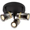 Image de Lucide, Spot de plafond, UPTON GU10 Deckenstrahler 3-fach Modern Rauchfarbe 57900/13/65 (GU10)