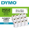 Image de DYMO LabelWriter Address - Adhésif permanent - blanc - 28 x 89 mm 3120 étiquette(s) (24 rouleau(x) x 130) étiquettes adresses - pour DYMO LabelWriter 320, 330 Turbo, 400, 400 Twin Turbo, 450, 450 Twin Turbo, SE450