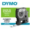 Image de DYMO D1 - Polyester - auto-adhésif - noir sur blanc - Rouleau (1,2 cm x 5,5 m) 1 cassette(s) bande d'étiquettes - pour LabelMANAGER 120, 150, 210, 220, 350, 400, 450, PC, PC2; LabelPOINT 150, 250, 350
