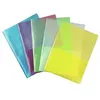Image de Chemise double poches Esselte polypropylène translucide A4 couleurs assorties - Lot de 5