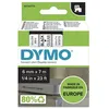 Image de Dymo 1 Cassette De Ruban D1 Largeur 6 Mm - Dymo