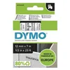 Image de Dymo 1 Cassette De Ruban D1 Largeur 12 Mm - Dymo