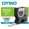 Image de DYMO LabelManager cassette ruban D1 19mm x 7m Rouge/Blanc (compatible avec les LabelManager et les LabelWriter Duo)