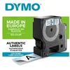 Image de DYMO D1 - Auto-adhésif - noir sur transparent - Rouleau (2,4 cm x 7 m) 1 cassette(s) bande d'étiquettes - pour LabelMANAGER 360, 400, 420, 450, 500, PC, PC2, Wireless PnP; LabelPOINT 300, 350