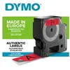 Image de DYMO LabelManager cassette ruban D1 24mm x 7m Noir/Rouge (compatible avec les LabelManager et les LabelWriter Duo)
