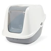 Image de Maison de toilette Savic Nestor Giant pour chat - blanc / gris froid