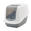 Image de Savic Nestor Maison de toilette pour chat - gris clair/blanc