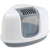 Image de Maison de toilette d'angle Savic Nestor Corner pour chat gris clair / blanc