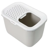 Image de Maison de toilette Savic Hop In pour chat beige / blanc