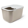 Image de Savic Maison de toilette Hop In Giant moka/blanc + 6x « Bag it Up » sacs pour bac à litière pour chat