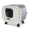 Image de Maison de toilette Mira Savic, anthracite/ blanc - pour chat