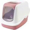 Image de VADIGRAN Maison de toilette Nestor Earth - 56x39x38,5 cm - Rose - Pour chat