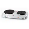 Image de Réchaud électrique 2 feux 2500w blanc Domo DO310KP