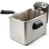Image de Domo DO458FR Friteuse, noire, acier inoxydable, Friteuse, Noir
