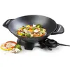 Image de Domo wok électrique DO8708W, Gril de table, Noir