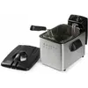 Image de Domo DO465FR - Frituurpan - 4L - 3000W - Koude zone - RVS, Friteuse, Argent