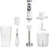 Image de Ensemble Mixeur - DO1089M - 600 W - Vitesse variable + Turbo - Mixeur plongeur, fouet, hachoir, verre gradué - Blanc