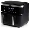 Image de Friteuse sans huile 2x4l 2850w noir Domo DO537FR