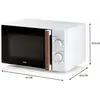 Image de Domo FOUR À MICRO-ONDES 20L SOLO/DO2720, Micro-ondes, Blanc
