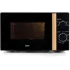 Image de Four Micro-Ondes Domo Do2820 - 20L - 700W - Minuterie 35Mn - Fonction Décongélation - L44 X P35,8 X H 25,8 Cm - Noir Finition Bois