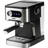 Image de Domo DO 1138 K Espressomaschine mit Manometer 20bar ed, Machines à expresso, Noir, Argent