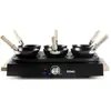 Image de Domo Wok Party Set, Gril de table, Noir, Marron