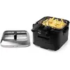 Image de Domo FRITTEUSE 4L Fritteuse, Friteuse, Rouge, Gris, Noir