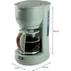 Image de Domo DO755K, Cafetières à filtre, Vert