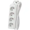 Image de CHACON Bloc multiprise 4 prises 16A 3m blanc