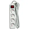 Image de Chacon Bloc Multiprise Avec Interrupteur 4 Prises 16A 1,5M Blanc - Cha44079