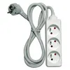 Image de CHACON Bloc multiprise 3 prises 16A 1,5m blanc