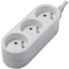 Image de Chacon Bloc Multiprise 3 Prises 16A 0,5M Blanc - Cha5411478488385
