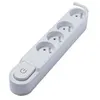 Image de CHACON Bloc multiprise avec interrupteur 4 prises 16A 3m blanc