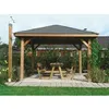 Image de Solid Abri de Jardin Maisonnette Chalet de Jardin Kiosk 629x347