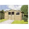Image de Solid Abri de jardin Traditionnel 28 mm Garance 3,88 x 2,98 m