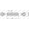 Image de 1 Ressort De Suspension Essieu Arrière Monroe Sp3632