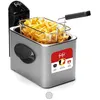 Image de Frifri - friteuse - 2. 5ltr - 800 gr frites- 2000 w ; manteau métal; 10 an - 1900