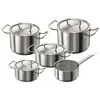 Image de Demeyere Kit de dépannage Classic 5 pièces, Poêle + casserole : accessoires, Argent