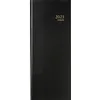 Image de Agenda De Banque 2027 Long 2 Volumes 15x33 Noir
