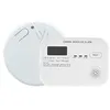Image de Détecteur de fumée et monoxyde de carbone ELTRA 2-en-1 optique 85 dB écran LCD blanc