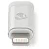 Image de Nedis CCTB39901AL Adaptateur Apple Lightning Apple Lightning Mâle à 8 Broches - USB Micro B Femelle