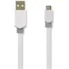 Image de Nedis CCBW60500WT10 Câble USB 1 m USB 2.0 USB A Micro-USB B Blanc (1 m, USB 2.0), Câble USB
