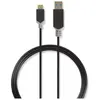 Image de Nedis Câble USB USB 3.2 Gen 1 USB-A mâle USB-CT mâle 5 Gbps plaqué or 1.00 m rond PVC Anthrazi (1 m, USB 3.2 Gen 1, 60 W), Câble USB