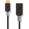Image de Nedis Ccbw61710at015 Adaptateur Usb-c Vers Usb-a F Usb 3.2 Gen 1 5 Gbps Nickelé 0.15 M