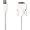 Image de Nedis Câble Mini Displayport Ccgp37700wt20 Dp 1.2 Mini Dp M-dvi-d 24+1 Broches M 21.6 Gbps Nickelé 2 M