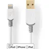 Image de Nedis Câble USB - USB 2.0 - Apple Lightning 8 broches - A mâle - 480 Mbps - 12 W - plaqué or - 2 m (2 m, USB 2.0, 12 W), Câble USB